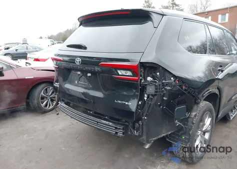 2024 Toyota Grand Highlander Limited из США, поврежденный, VIN 5TDAAAB51RS026343